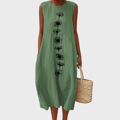 Clara | Cotton Wildflower Dress