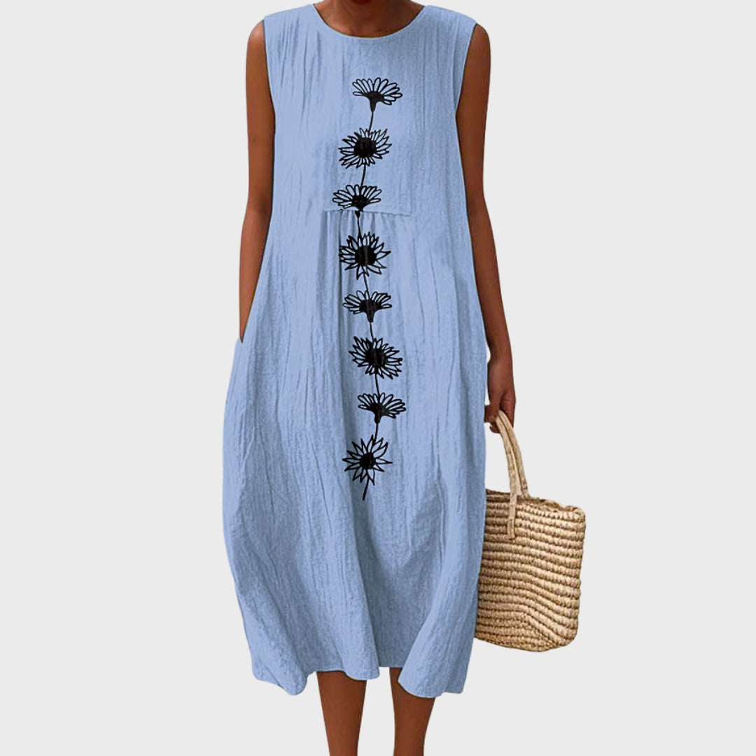 Clara | Cotton Wildflower Dress