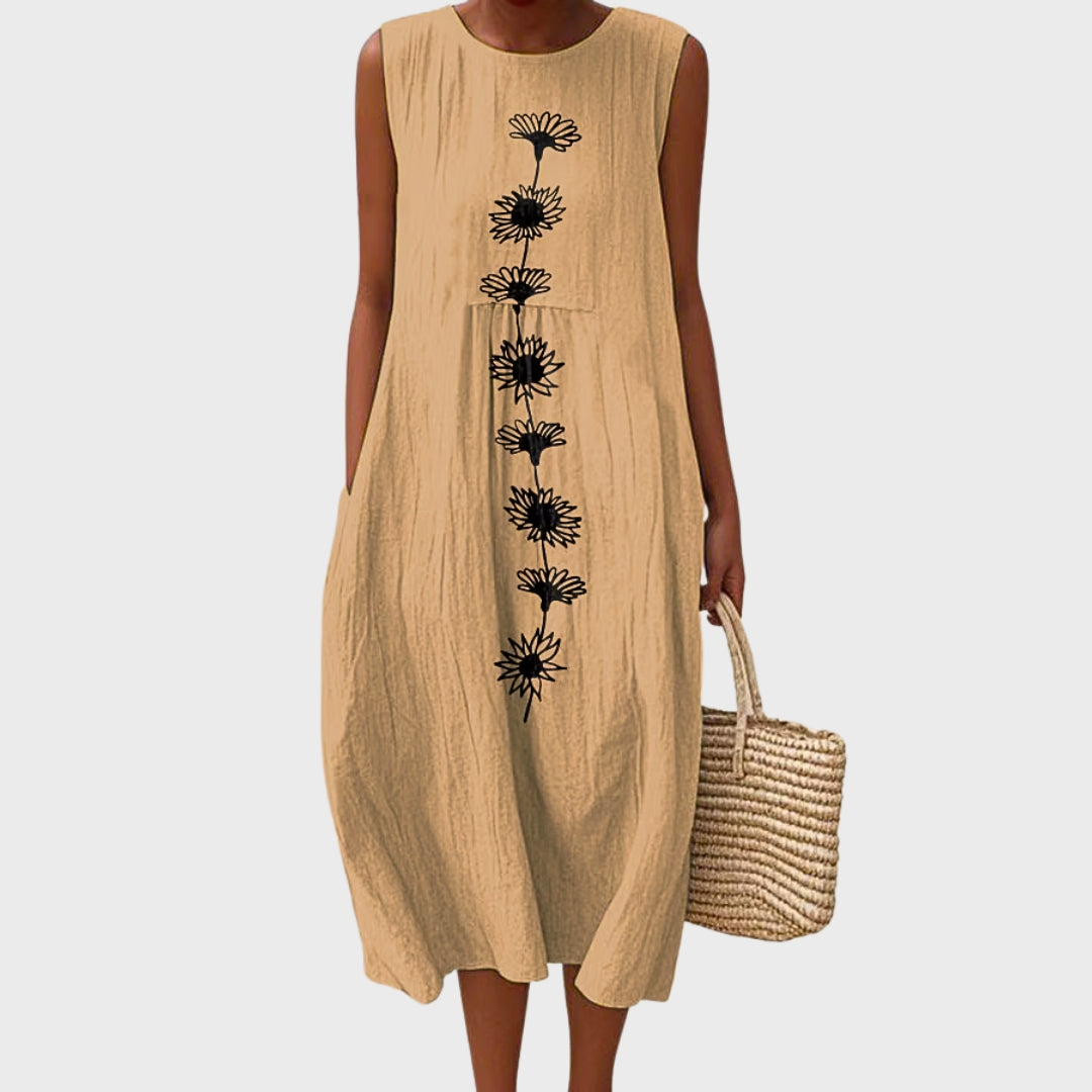 Clara | Cotton Wildflower Dress