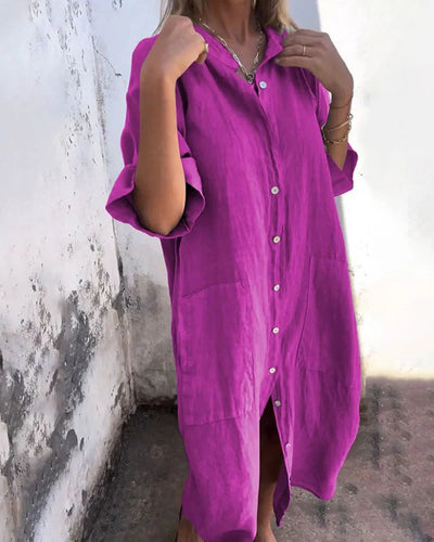 Melody | Ibiza Style Casual Shirt Dress