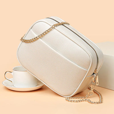 Heidi | Refined Leather Shoulder Bag
