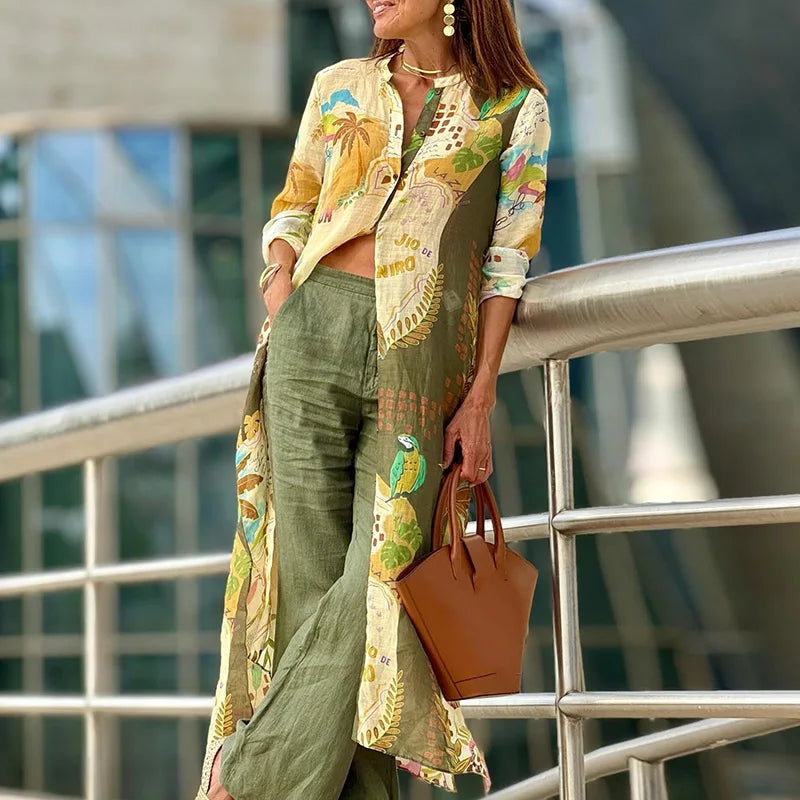 Julia | Linen Co-ord Set