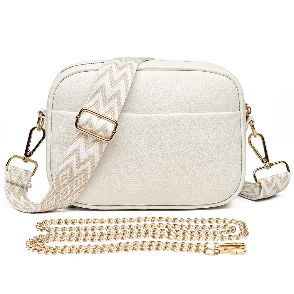 Heidi | Refined Leather Shoulder Bag