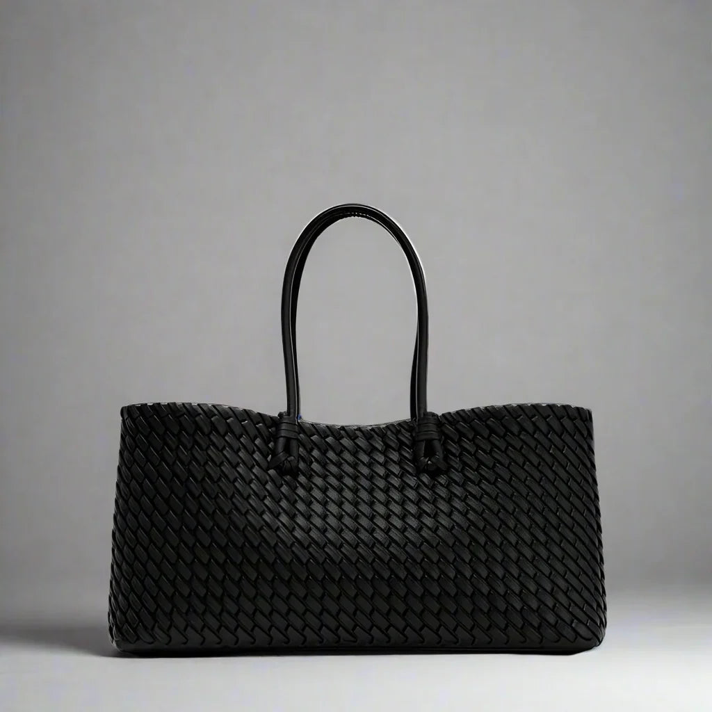 Arvilla Woven Leather Handbag