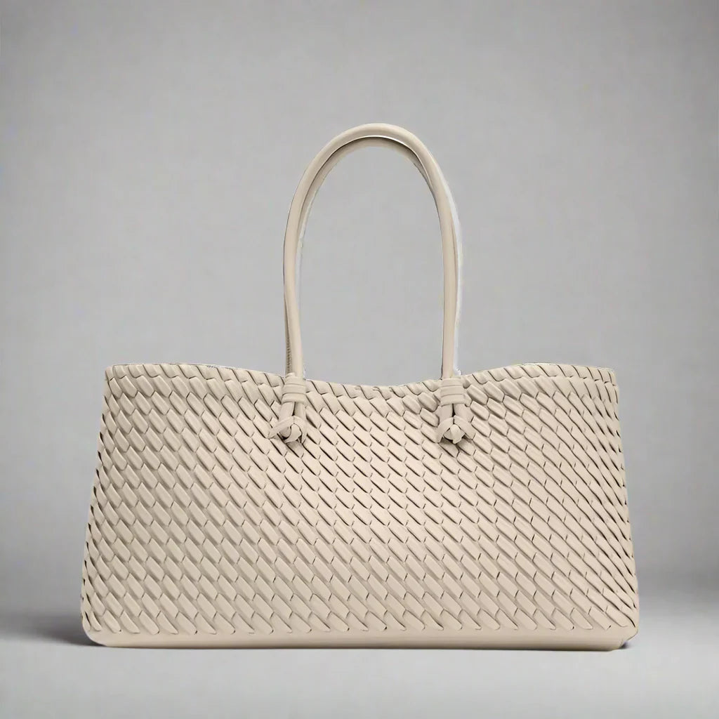 Arvilla Woven Leather Handbag