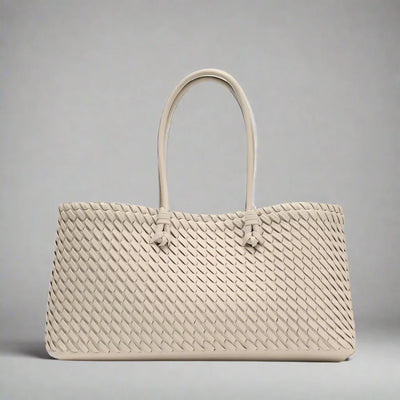 Arvilla Woven Leather Handbag