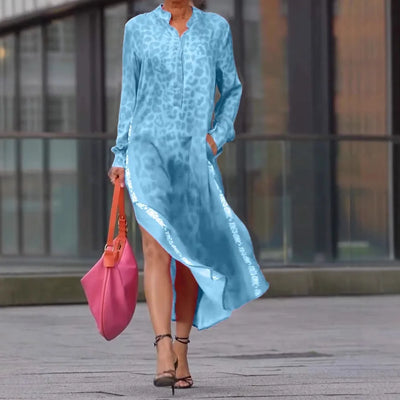Leona | Vibrant Leopard Maxi Dress