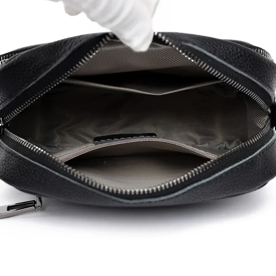 Heidi | Refined Leather Shoulder Bag