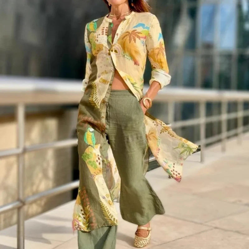 Julia | Linen Co-ord Set