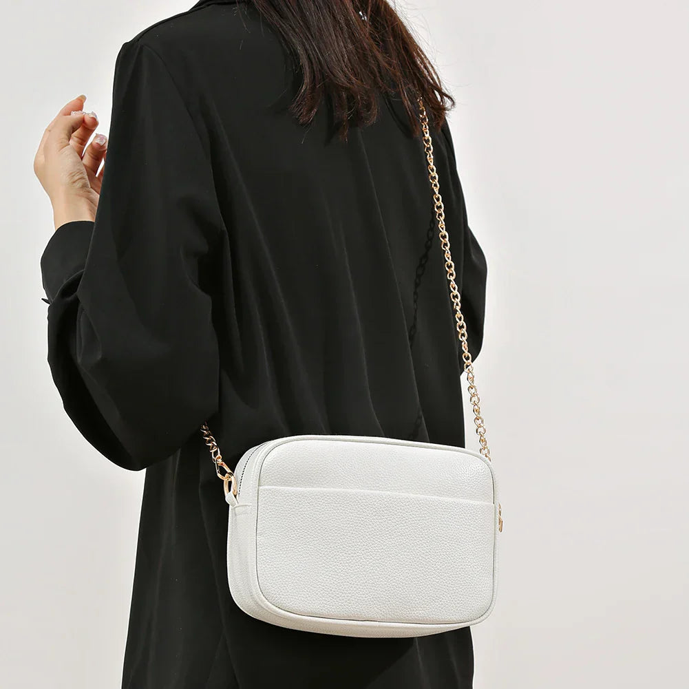 Heidi | Refined Leather Shoulder Bag