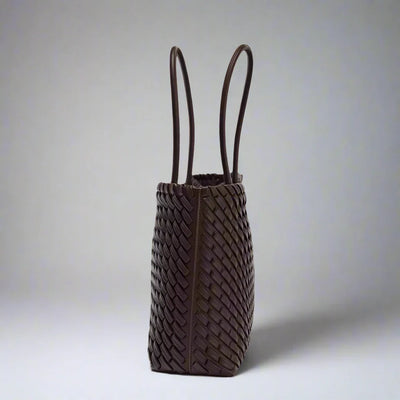Arvilla Woven Leather Handbag