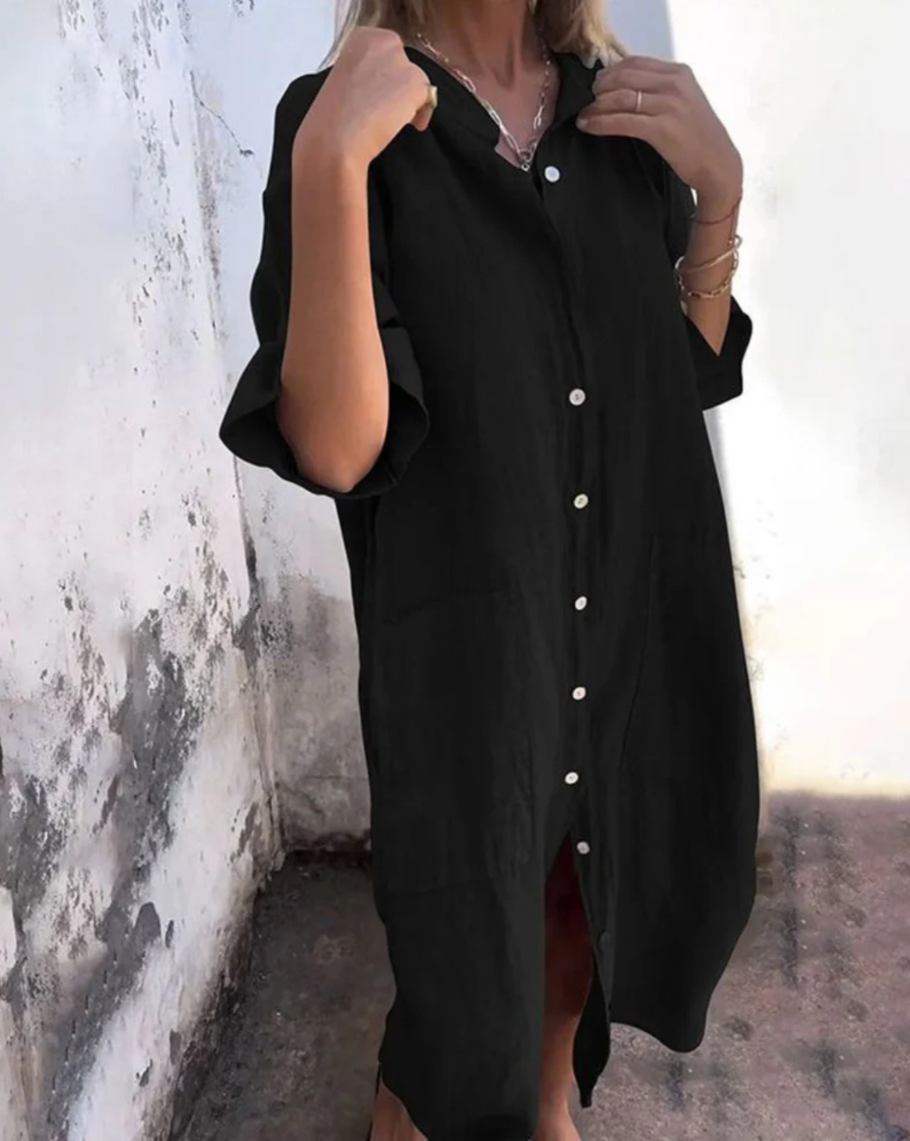 Melody | Ibiza Style Casual Shirt Dress