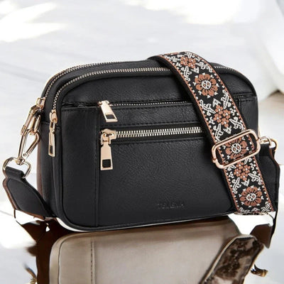 Floréa | Refined Leather Shoulder Bag